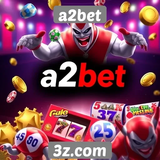 Diversidade de jogos disponíveis na plataforma a2bet