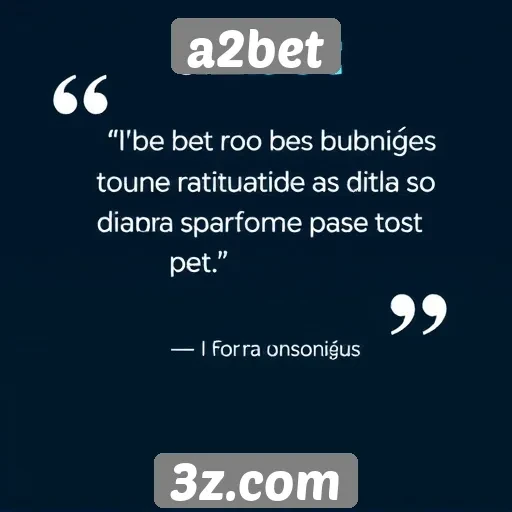 Opiniões de usuários sobre a2bet